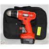 Image 1 : CORDLESS BLACK & DECKER DRILL WITH BAG