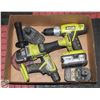 Image 1 : BOX WITH RYOBI 18 VOLT CORDLESS POWER