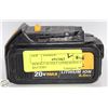 Image 1 : DEWALT 20 VOLT LITHIUM-ION 3 AH BATTERY