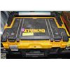 DEWALT TOOL BOX (MISSING CLIP) WITH BATTERY