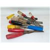 Image 1 : LARGE LOT OF VINTAGE CHISELS