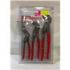 Image 1 : KNIPEX COBRA WATER PUMP PLIERS 3PCS NEW