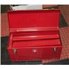 Image 1 : RED TOOL BOX WITH PULLOUT TRAYS