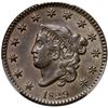 Image 2 : 1829 N-1 R3 Large Letters, PCGS graded MS63 Brown, CAC Approved