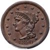 Image 2 : 1850 N-13 R3+ PCGS graded MS63 Brown