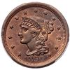 Image 2 : 1850 N-15 R2 PCGS graded MS65 Red & Brown, CAC Approved