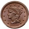 Image 2 : 1850 N-17 R5 PCGS graded MS64+ Brown, CAC Approved