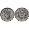 Image 1 : 1851 N-33 R4 First 1 Repunched MS60+