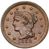 Image 2 : 1852 N-7 R1 Repunched Date AU58+