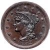 Image 2 : 1852 N-14 R1 Repunched Date, PCGS graded MS63 Brown, CAC Approved