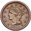 Image 2 : 1854 N-21 R2 Repunched 185 EF40