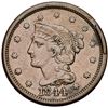 Image 2 : Pair of 1844 Cents with Large Rim Cuds