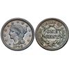 Image 1 : Trio of 1846 Cents with Rim Cuds
