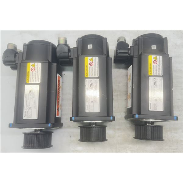 (3) Rexroth #MSK050C-0450-NN-S1-UP0-NNNN 3-Phase Synchronous PM-Motors