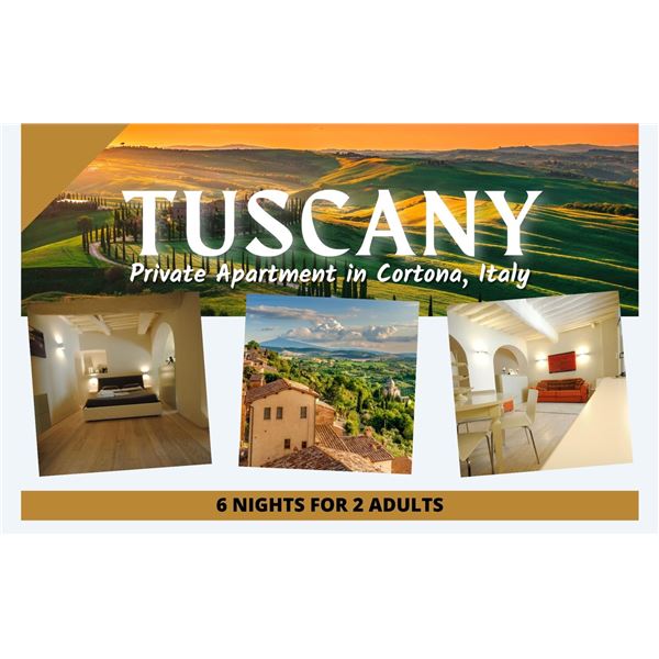 Tuscany Italy for 2