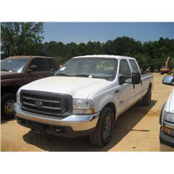 2003 FORD F350 LONG BED CREW CAB PICKUP