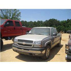 2004 CHEVROLET Z71 4X4 PICKUP