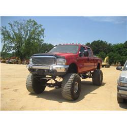 2004 FORD F350 4X4 CREW CAB PICKUP