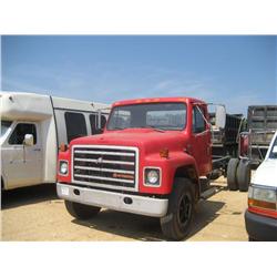 1986 INTERNATIONAL S1600 S/A CAB & CHASSIS