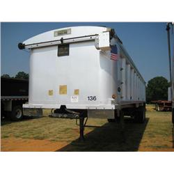 2003 TRAILSTAR 35' ALUM DUMP TRAILER