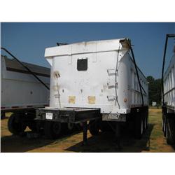 1999 EAST 26' TRI-AXLE ALUMINUM DUMP TRAILER