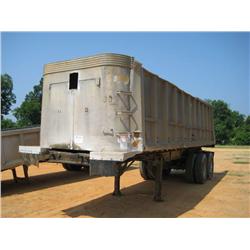 1977 TI-BROOK 28' ALUMINUM DUMP TRAILER