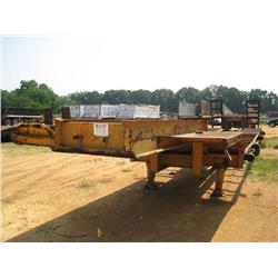 SHOPBUILT 40' T/A LOWBOY DOVE TAIL W/RAMPS