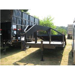 SHOPBUILT 21' TILT BED GOOSENECK TRAILER
