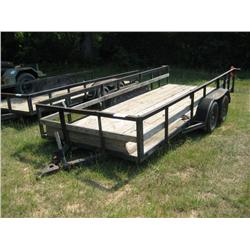 PORT CITY 16' T/A TAG TRAILER