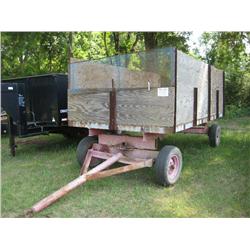 SHOPBUILT 14' 4 WHEEL FRAM WAGON (BILL OF SAL