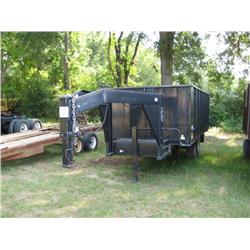 2004 CROSLEY T/A GOOSENECK DUMP TRAILER