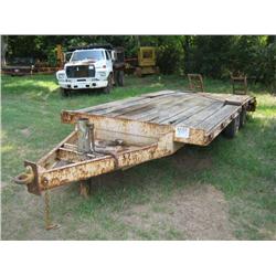 SHOPBUILT T/A TAG TRAILER W/RAMPS