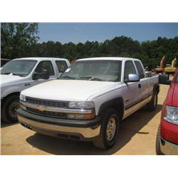 2001 CHEVY Z71 1500 PICKUP S/N 391646 GAS ENG A/T