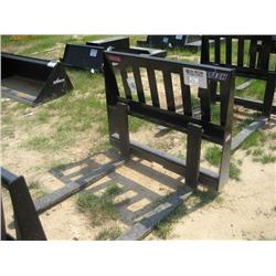 (UNSUED) PALLET FORK ATTACHMENT FITS SKID STE