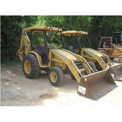 JOHN DEERE 110 4X4 LOADER BACKHOE