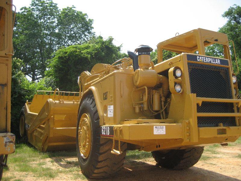 CAT 621B MOTOR SCRAPER J.M. Wood Auction Company, Inc.
