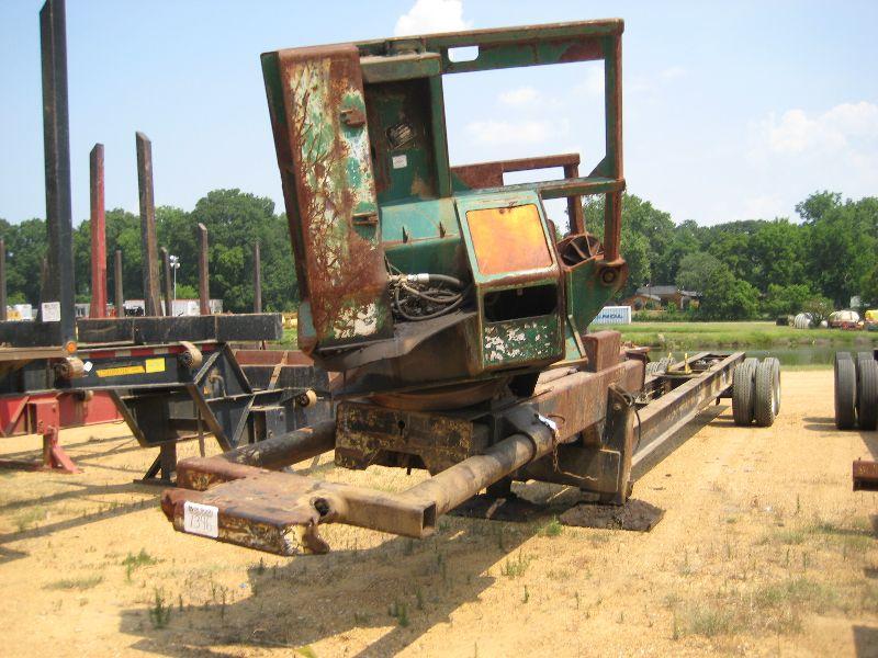 SHOPBUILT T/A LOG LOADER TRAILER HUDSON DELIMBER SHOPBUILT T/A LOG LOADER TRAILER HUDSON DELIMBER