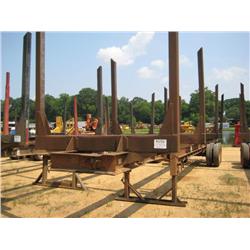 1989 GCL 4 BOLSTER LOG TRAILER