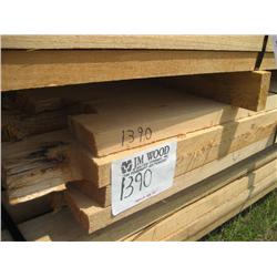 (1) BUNDLE 2X8X12 ROUGH CUT OAK FLOORING