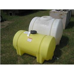 (1) LOT 2 PLASTIC TANKS