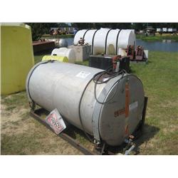 300 GALLON ALUMINUM TANK