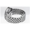 Image 9 : Rolex Mens Stainless Steel Diamond Lugs And Pyramid Bezel Datejust Wristwatch