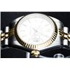 Image 2 : Rolex Ladies 2T Yellow Gold & Stainless Steel White Index Wristwatch 26MM