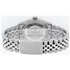 Image 6 : Rolex Mens Stainless Steel Black Baguette Diamond 36MM Datejust Wristwatch