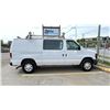 Image 2 : 2013 FORD E350 2 DOOR VAN WHITE VIN 1FTSE3ELXDDB13810