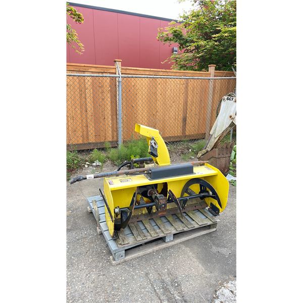 JOHN DEERE 47" QUICK HITCH SNOW BLOWER ATTACHMENT MODEL 355