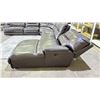 Image 3 : 6-PC LEATHER SECTIONAL SOFA WITH ELECTRIC RECLINER END SEAT & MANUAL RECLINER CHAISE END SEAT (NO