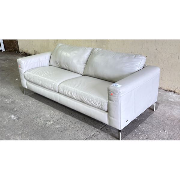 NATUZZI EDITIONS LEATHER SOFA