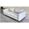 Image 1 : NATUZZI EDITIONS LEATHER SOFA