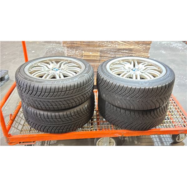 4 BMW E45 WINTER TIRES 225/45 R17
